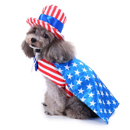 Pet clothes Christmas pet supplies outdoor dog walking clothes
