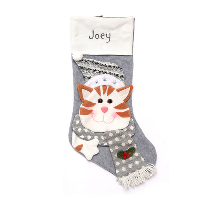 Christmas pendants, pets, dogs, cats, Christmas socks, gift bags, holiday decoration and decoration supplies