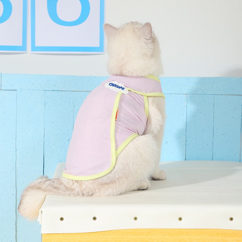 Cat clothes prevent hair loss in summer, thin cloth puppets for cats and dogs, summer kittens, pets, and kittens, sun protection