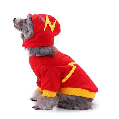 Pet clothes Christmas pet supplies outdoor dog walking clothes