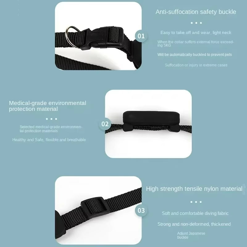 Pet tracking collar