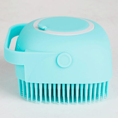Pet Bath Brush Soft Silicone Comb Dogs Cats SPA Shampoo Massage Brush Shower Hair Removal Comb Pets Cleaning Grooming Tool