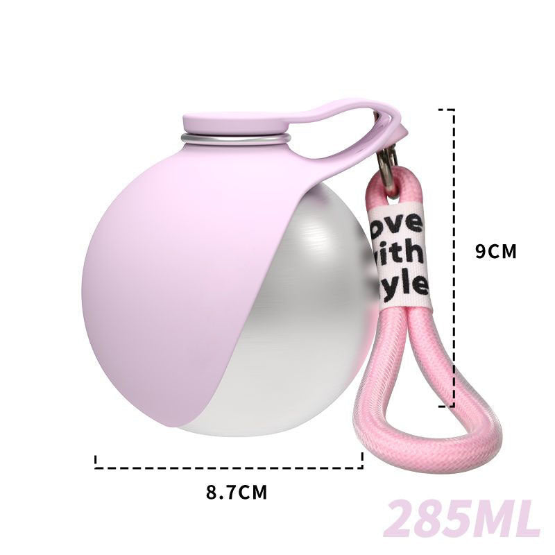 Portable water bottle for dogs going out