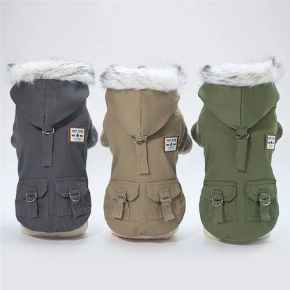 High Quality Pets Dog Clothes Cotton Winter Thicken Jacket Coat Costumes Hoodies Clothes for Small Puppy Dogs Cat Clothing New